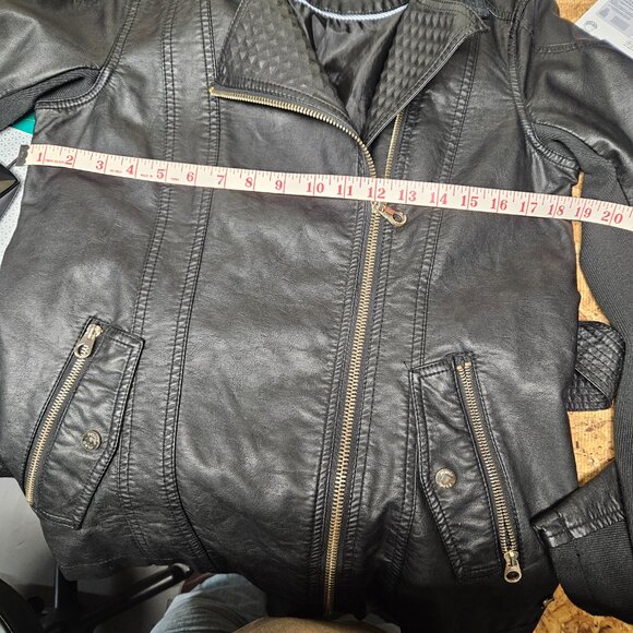 Faux Leather Jacket - Picture 9 of 9